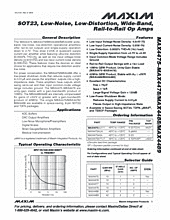 DataSheet MAX4475 pdf